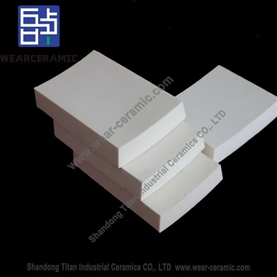 Placi de căptușire cu arc curbat din ceramică din aluminiu și zirconiu